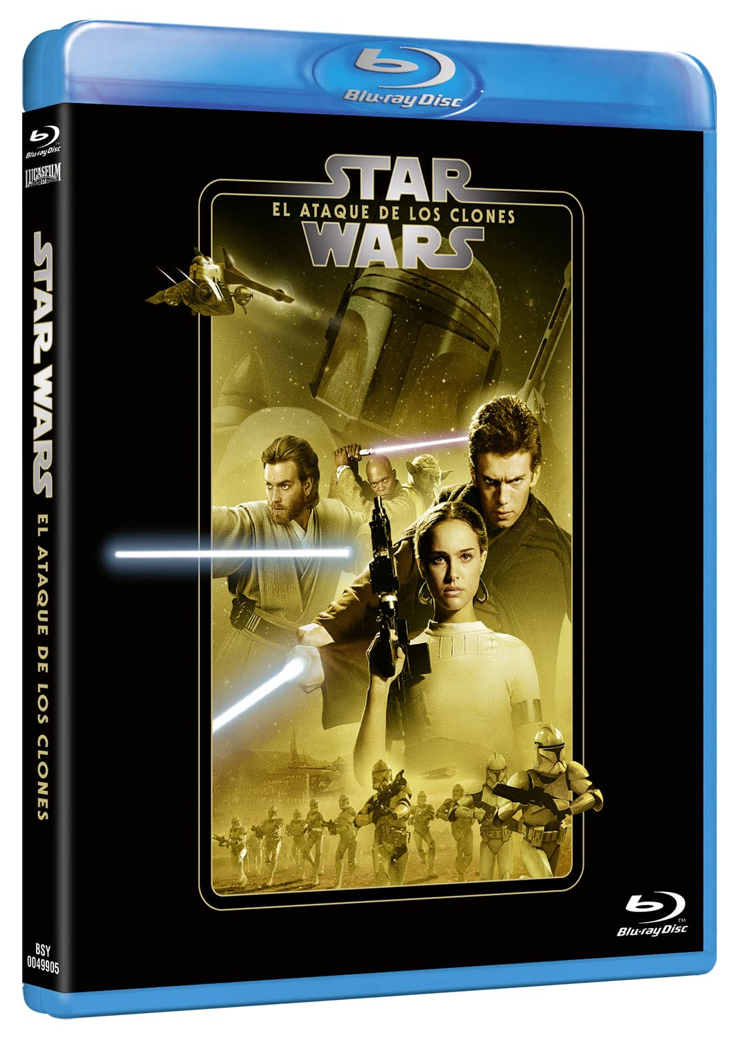 Star Wars: Episode II - Attack of the Clones [Blu-Ray] [Region Free] (English audio. English subtitles)