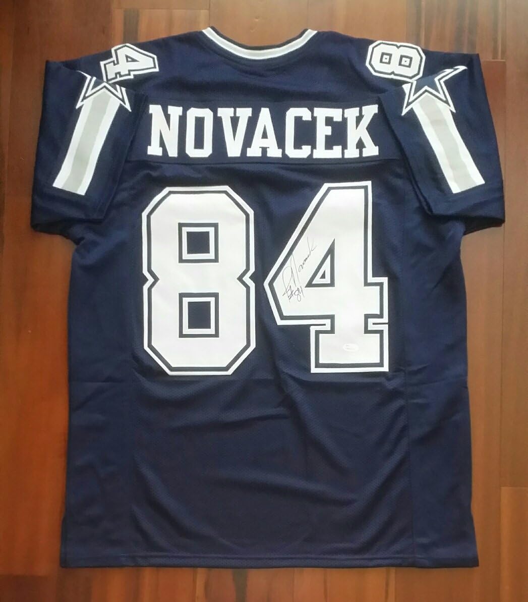 jay novacek signed jersey