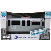 Daron MTA Motorized Subway Car with Lights Sound &amp; Working Doors
