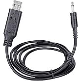 FTDI CT-17 CI-V USB Programming Clone Cable Cord Fit for Icom IC-72 IC-271 | IC-471 IC-575H IC-718 IC-736 IC-756A IC-746PRO IC-756H IC-764 IC-737 IC-820 IC-R71A ICR7200 IC-7850 IC-R8500 IC-R71E ICR9000L