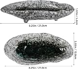 Milisten Ceramic Water Feeder Tray 8.27" Garden Bird Butterfly Bee Watering view 4