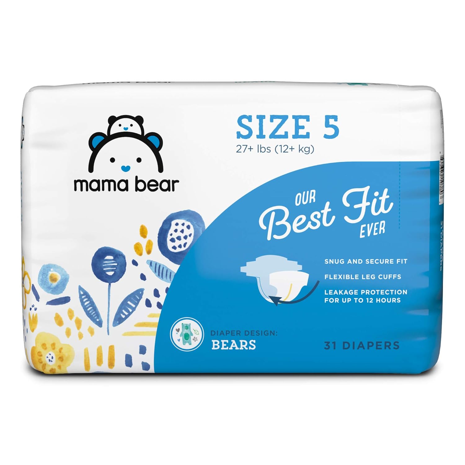 mama bear diapers size 5