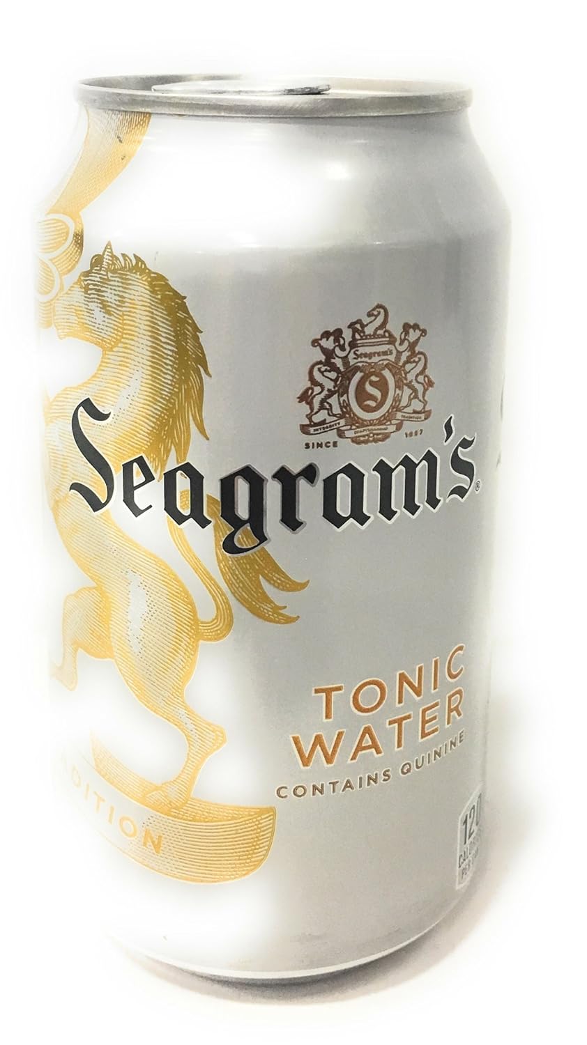 Seagram S Tonic Water In 12 Ounce Can Case Of 12 Amazon Com Grocery Gourmet Food
