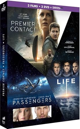 Coffret Premier Contact Passengers Life Origine Inconnue Dvd Copie Digitale Amazon Fr Amy Adams Jeremy Renner Jennifer Lawrence Chris Pratt Jake Gyllenhaal Rebecca Ferguson Forest Whitaker Laurence Fishburne
