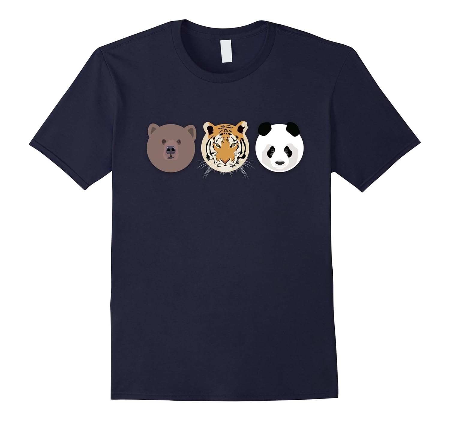 wild zoo animals cute Bear panda Lion shirt-ANZ