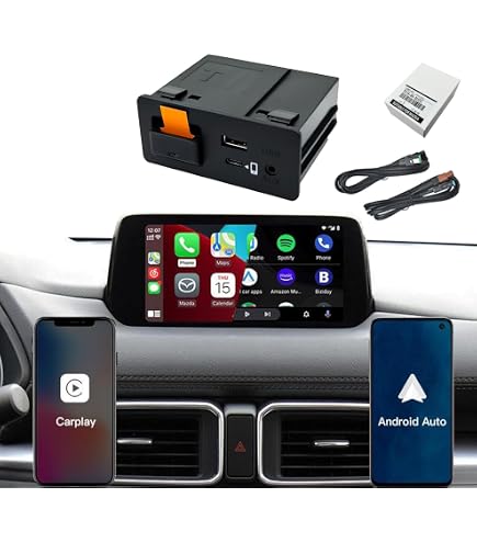 Amazon.com: Mazda Apple CarPlay & Android Auto Wired Adapter with