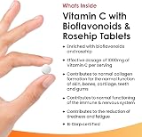 New Leaf Vitamin C Tablets 1000mg with Bioflavonoids & Rosehip - Vegan view 2