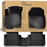 All Weather Floor Mats Fit for 2017-2022 Honda CR-V All Models (Include Hybrid) - Custom Fit TPE Floor Liners Accessories for Honda CRV 1st and 2nd Row Full Set Car Mats