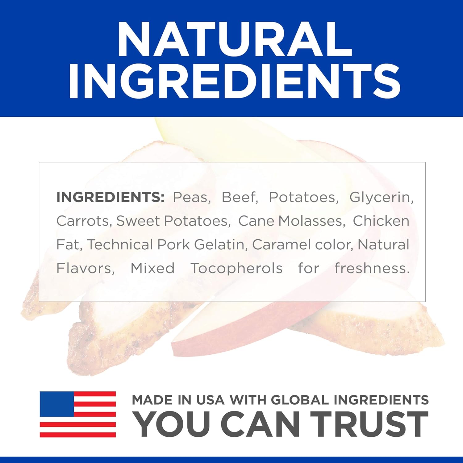 Hill's Grain Free Dog Treats, Soft-Baked Naturals with Beef & Sweet Potatoes, Soft Healthy Dog Snacks, 8 Oz Bag : Pet Snack Treats : Pet Supplies
