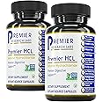 Premier Research Labs Premier HCL - Aids Nutrient Absorption & Digestive Function - Betaine HCL - 90 Plant-Source Capsules - 2 Pack