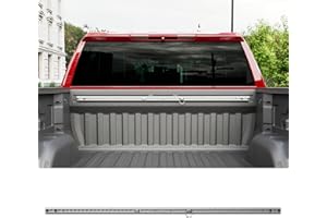 SZYANG Front Trail Rail System Compatible with 2019-2025 Chevy Silverado Truck Bed Rail System GMC Sierra 1500 Tie Down Rail Replacement for 2019-2025 Chevy Silverado Accessories (Front Trail Rail)