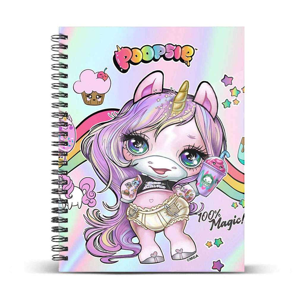KARACTERMANIA Poopsie Slime Surprise -Shine Notebook