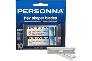 Personna Hair Shaper Blades, 10 Ea, 10count (RZRB-PRSA-BP8820B)