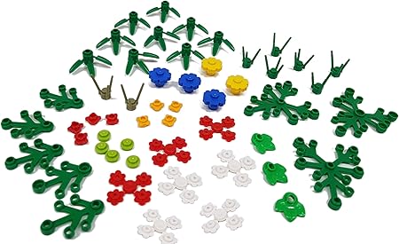 50 Small Random Lego Plants Flowers and 