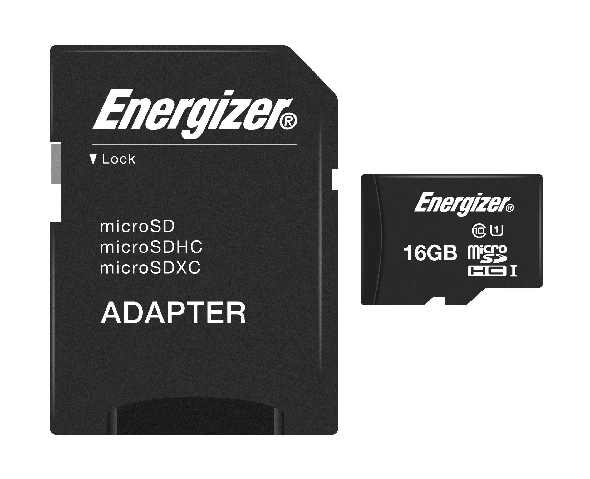 Energizer Classic Class 10 16 GB MicroSD Memory Card with Adapter