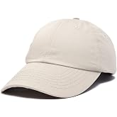 DALIX Youth Childrens Cotton Cap Plain Hat Black Khaki Navy Pink Red White