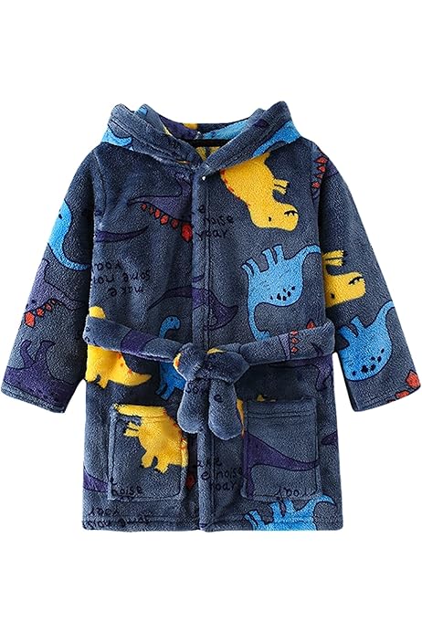 Fleece Robe Very Boys Dressing Gown Hatley Boys Blue Fleece Rocket