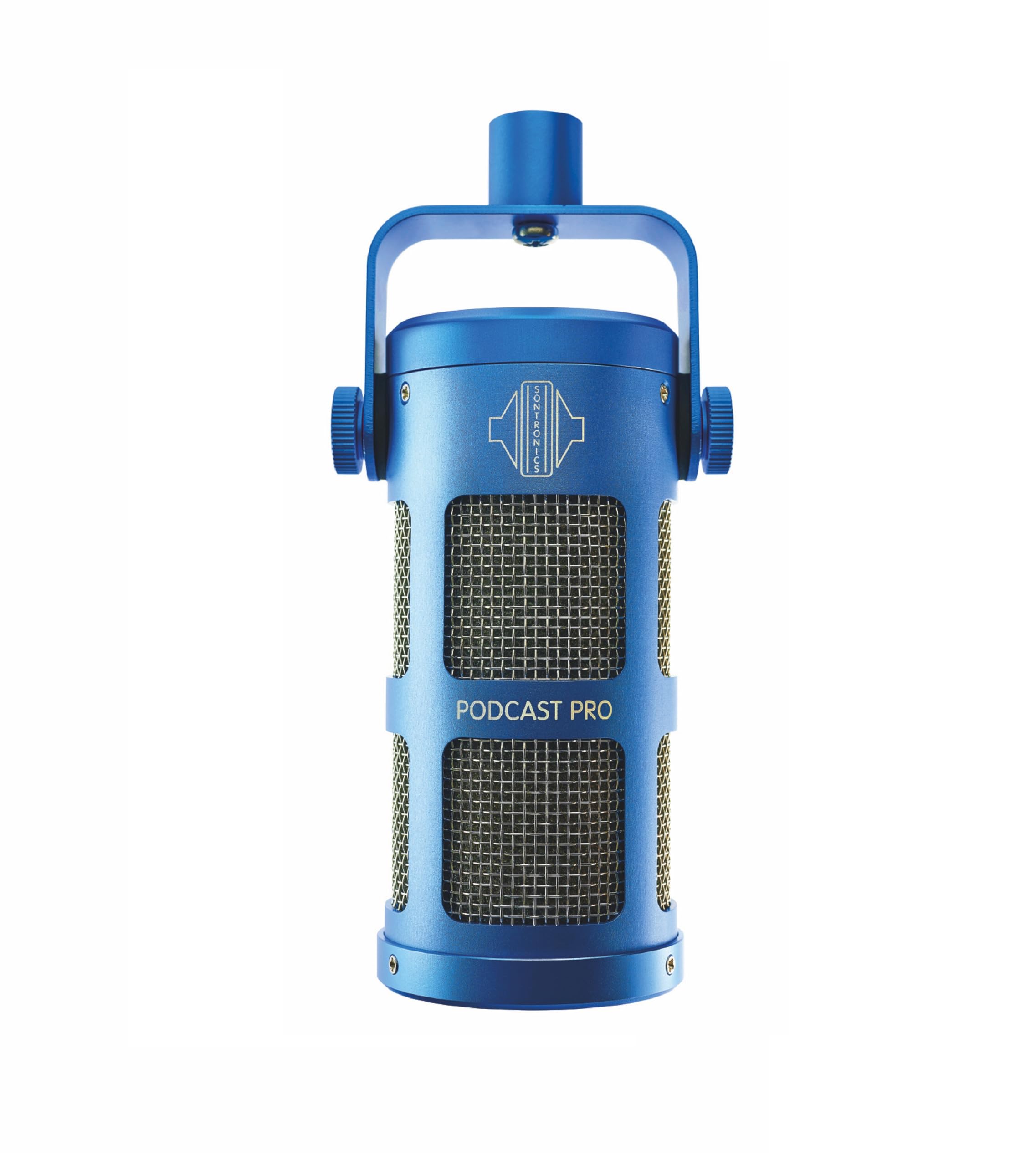 SONTRONICS PODCAST Professional Dynamic Mic for Podcast, Broadcast, Streaming, Gaming & VC - XLR Connection, No phantom Power Required - Lifetime Microphone Warranty - Designed & Built in UK – Blue