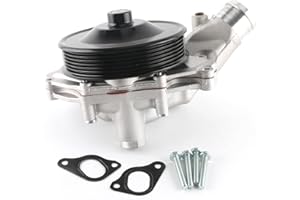 HXYBBGS LR033993 LR010801 LR097165 Engine Water Pump Fits for Land Rover Range Rover Discovery LR4 / for Jaguar F-Face F-Type XE XFR XJ XJR XK 3.0L 5.0L