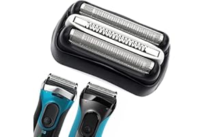 JEVONG Series 3 32B Shaver Replacement Head for Braun Electric Shaver 3040s, Foil & Cutter Razor Replacement Head for Braun 3000s 3010 330 360s 3090s 3080s 370cc-4...