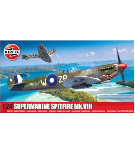 Amazon.com: Trumpeter 1/24 Supermarine Spitfire MK.Vb Plastic
