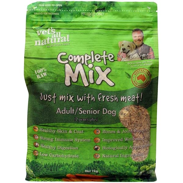 vets all natural complete mix puppy