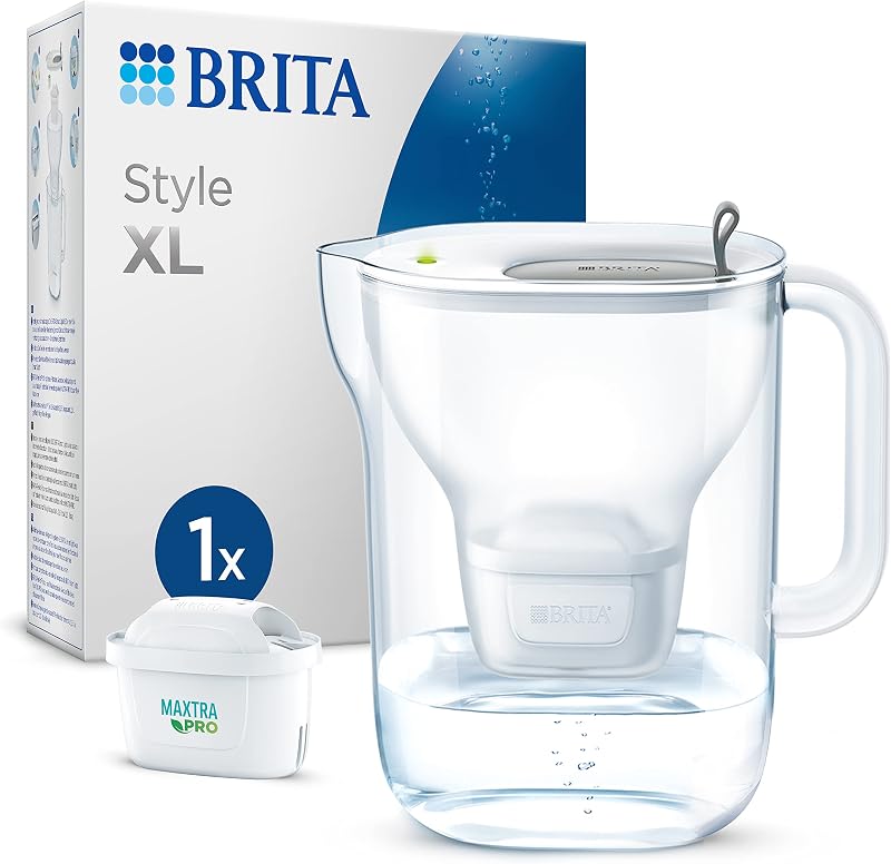 BRITA Style XL Water Filter Jug Grey 3.6L incl MAXTRA PRO cartridge