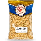 TAJ Chana Dal 2lbs | Split Desi Chickpeas withou Skin | All Natural | Indian Origin