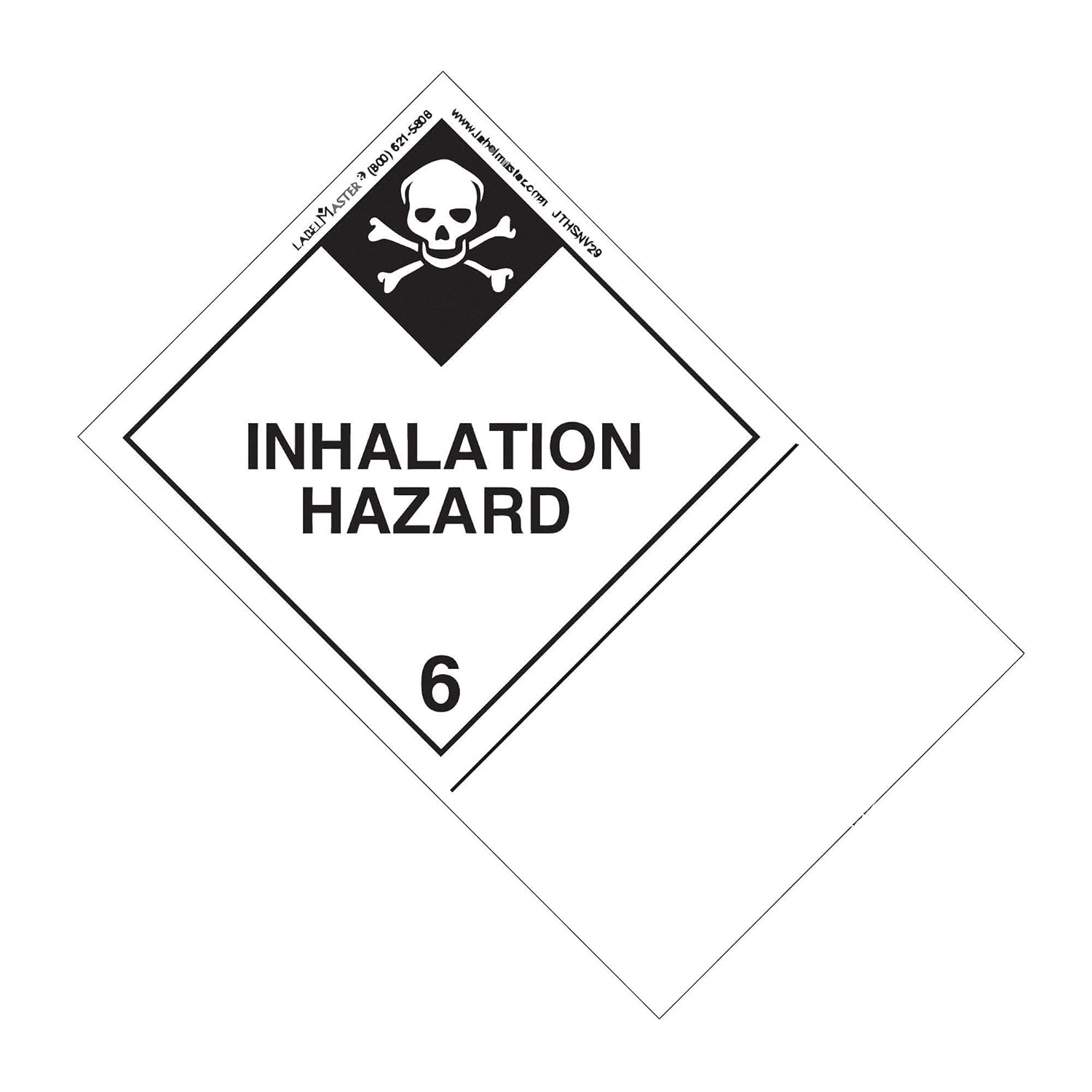 32 Class 6 Hazard Label - Labels Information List