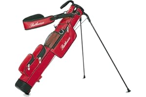 RUTHNISSI Golf Stand Bag, Lightweight Golf Easy Carry Bag with Padded Strap，Durable Pitch n Putt Golf Bag, Practice Ranger Sunday Golf Bag for Men&Women