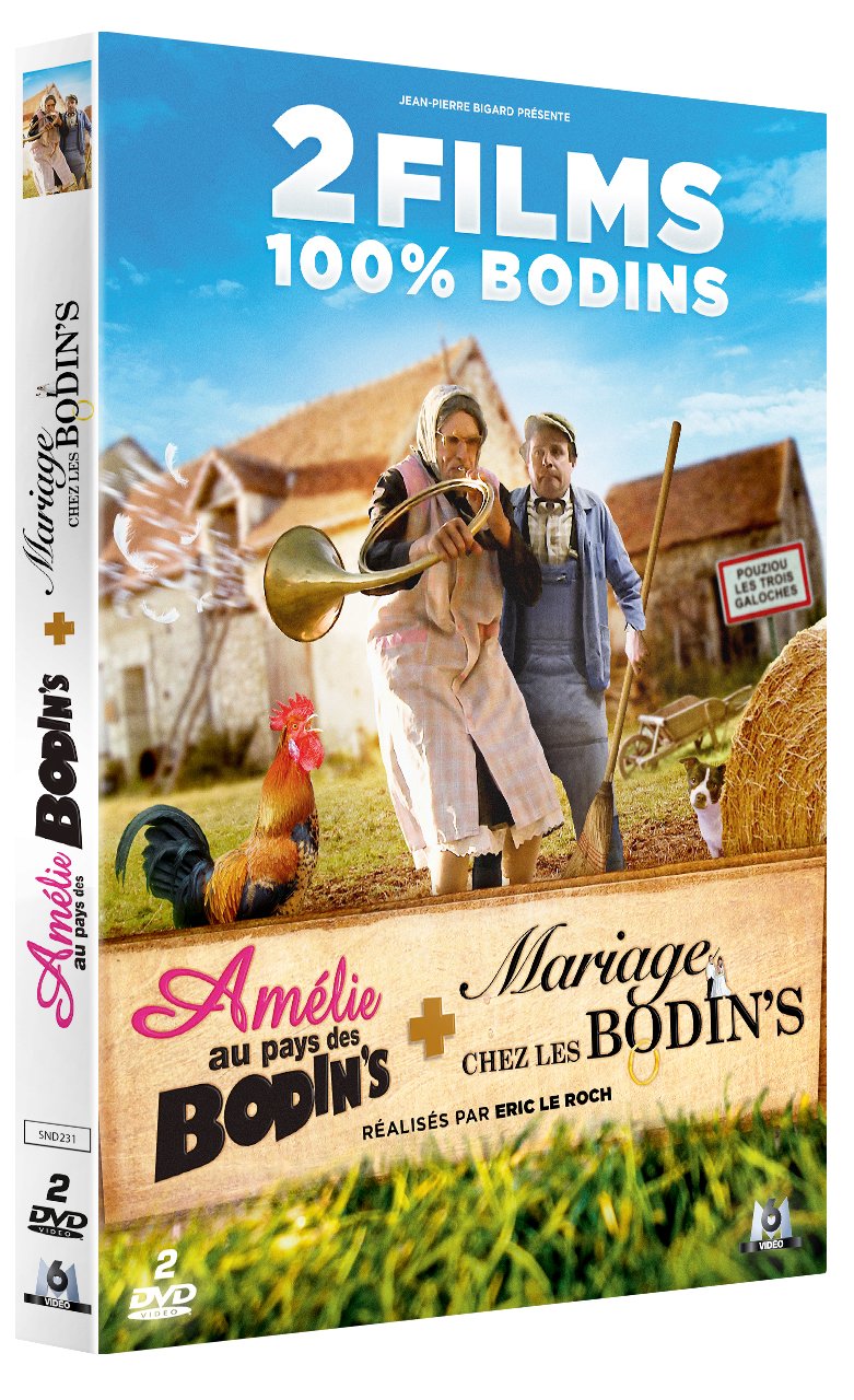 Amélie Chez Les Bodins Coffret 2 films 100% bodin's : amélie au pays des bodin's ; mariage