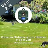 Pestbye Waterproof Ultrasonic Cat Repeller with Ground Stake Battery Powered view 4