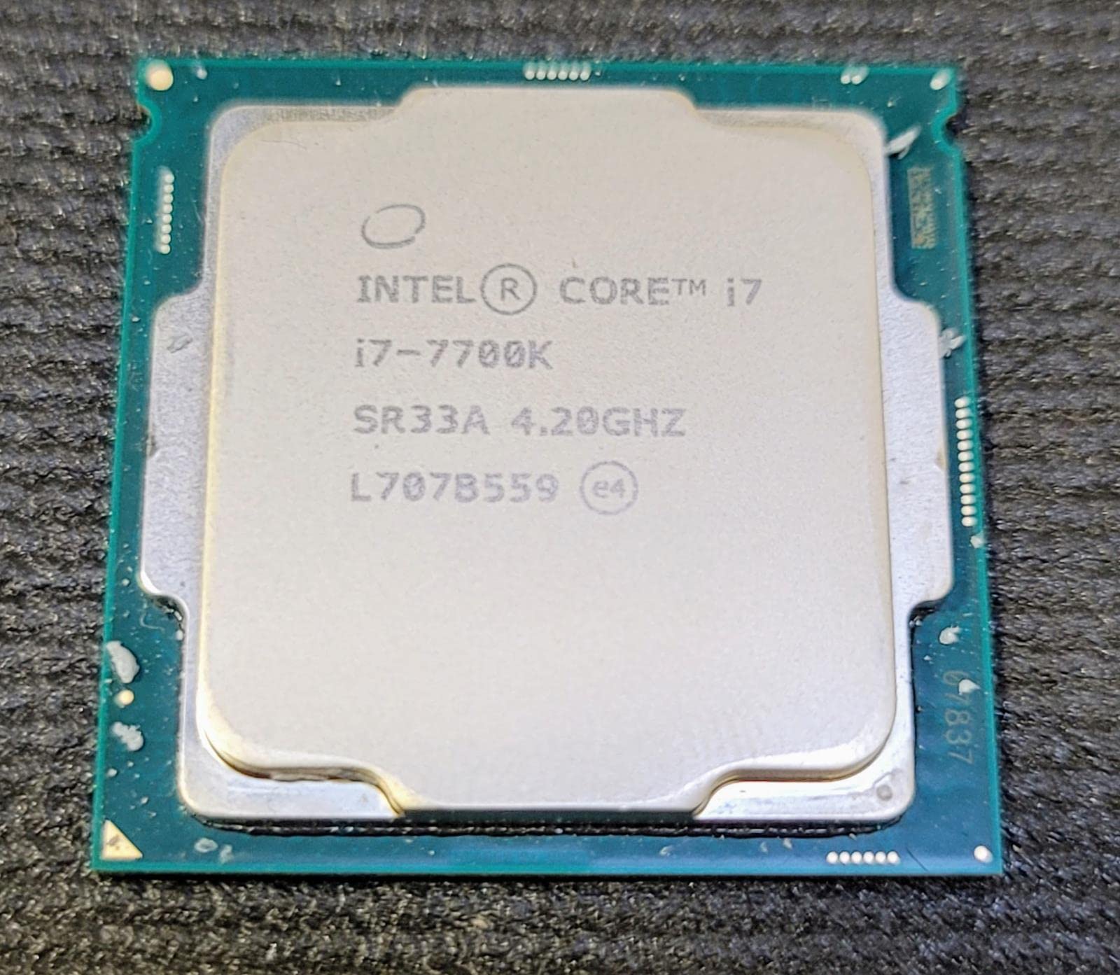 Intel Core I7 7700K GHz Quad-Core Eight-Thread CPU Processor