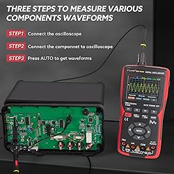 IVOLWIN Handheld Oscilloscope Multimeter, 10MHz