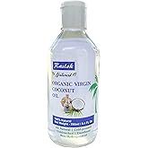 Raslok | 100% Pure Coconut Oil | For All Hair Textures & Skin Types | Ultra Skin Moisturizer & Promotes Healthy Hair Growth |