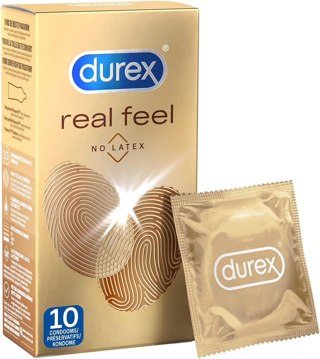 Durex Real Feeling 10 Condom -Pack of 2, 1 count (Pack of 20)