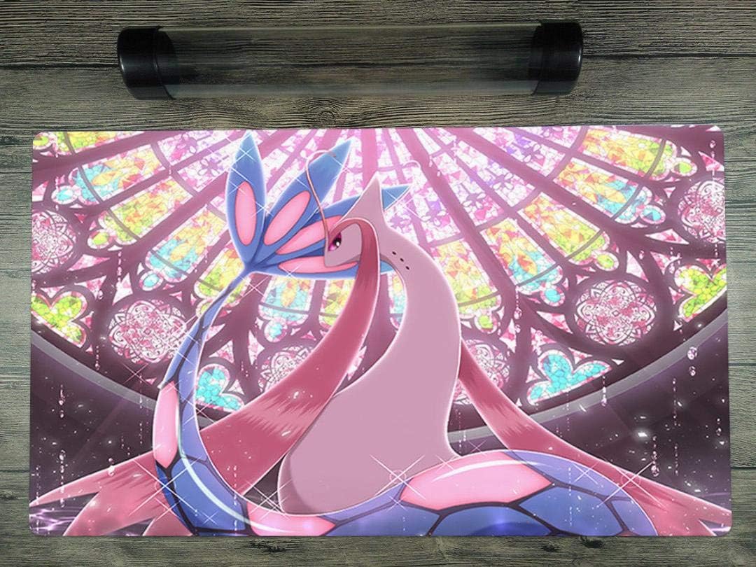 Amazon ポケモン ミロカロス プレイマット ポケモンカード おもちゃ おもちゃ