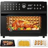 Air Fryer Toaster Oven Combo, 18-in-1 Countertop Convection, 32QT Extra Large Air Fryer with 360&deg; Rotisserie &amp; 4-Layer Cooking, Full Accessories