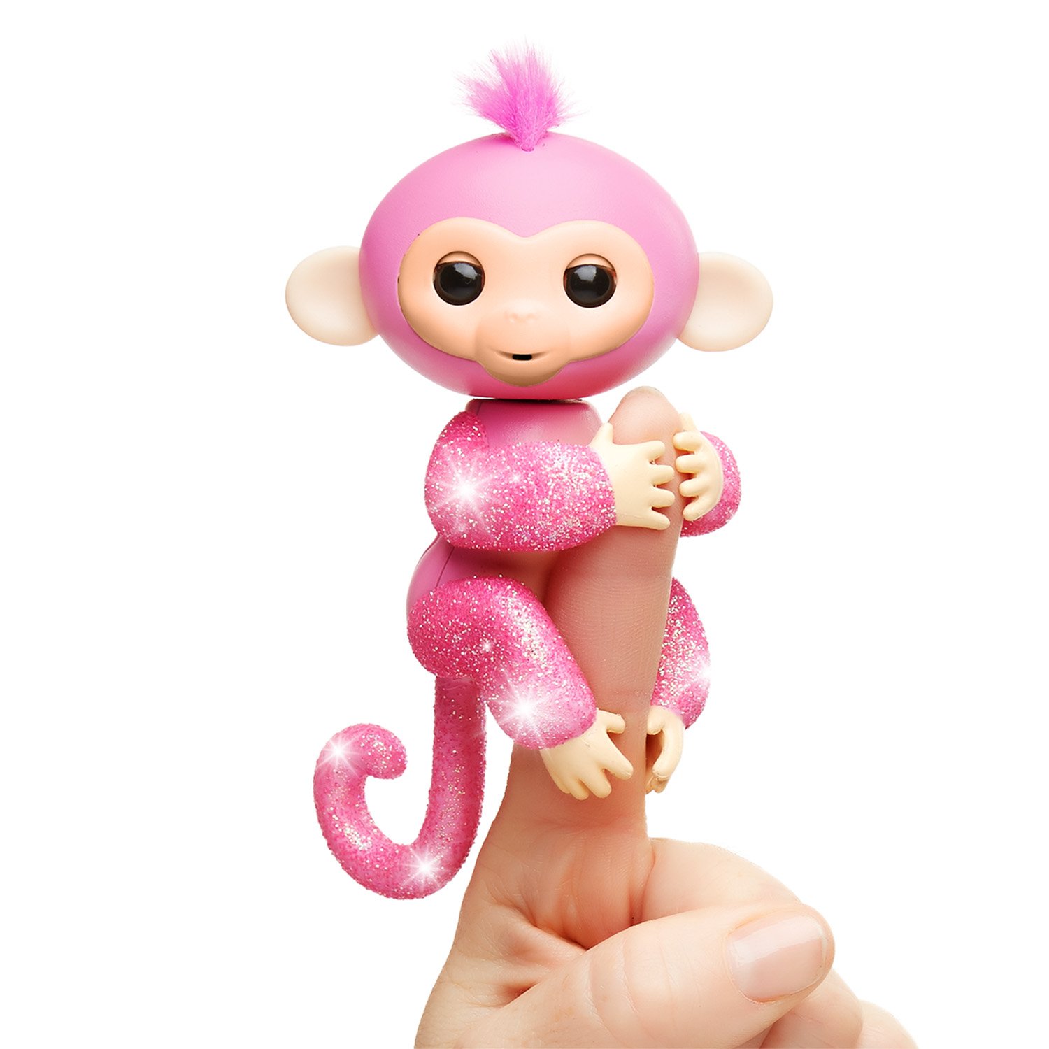 FingerlingsGlitterMonkeyRosePinkGlitterInteractiveBabyPetBy