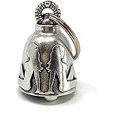 Bravo Bells Trucker Ladies Bell - Biker Bell Accessory or Key Chain for Good Luck on The Road