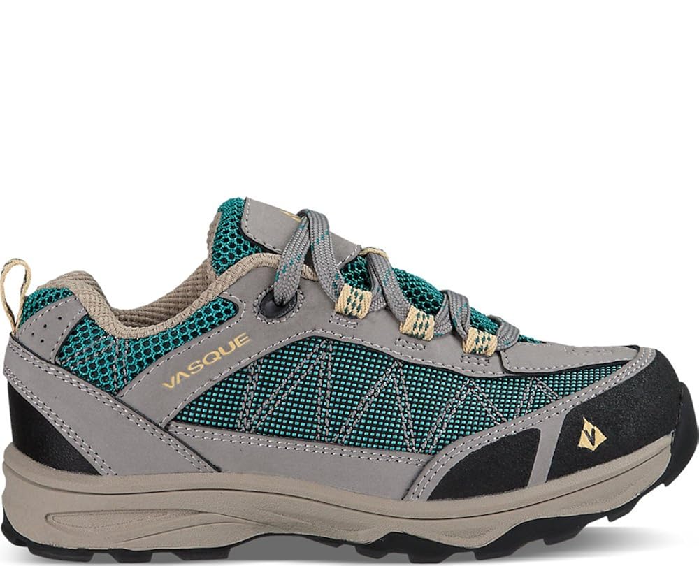 Vasque Kids Monolith Low UltraDry Hiking Shoes & Knit Cap Bundle