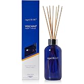 Capri Blue Volcano Reed Diffuser Set - Includes Reed Diffuser Sticks, Fragrance Oil, and Glass Bottle - Luxury Scented Room Fresheners - Cobalt Blue (8 fl oz)