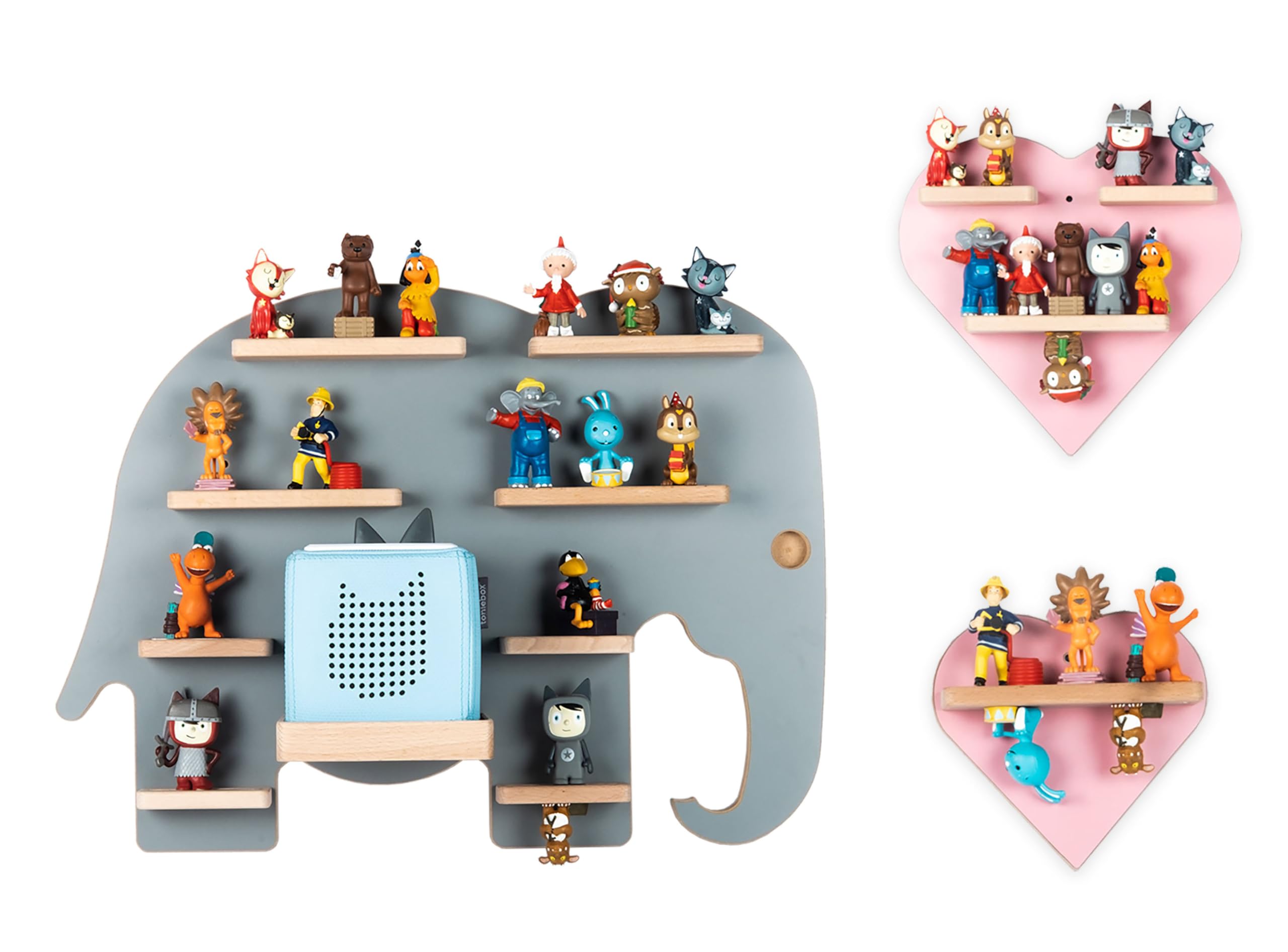 BOARTI Children's Shelving Unit 65 x 60 x 7 cm