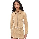 [BLANKNYC] Women's Cinnamon Crunch Suede Jacket