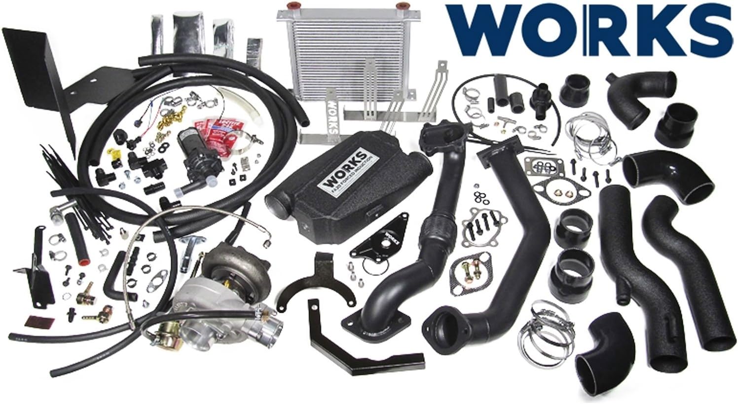 Works Stage 2 Turbo Charger Complete Kit without Tune for 2013-2016 Subaru BRZ/Scion FR-S with Automatic Transmission