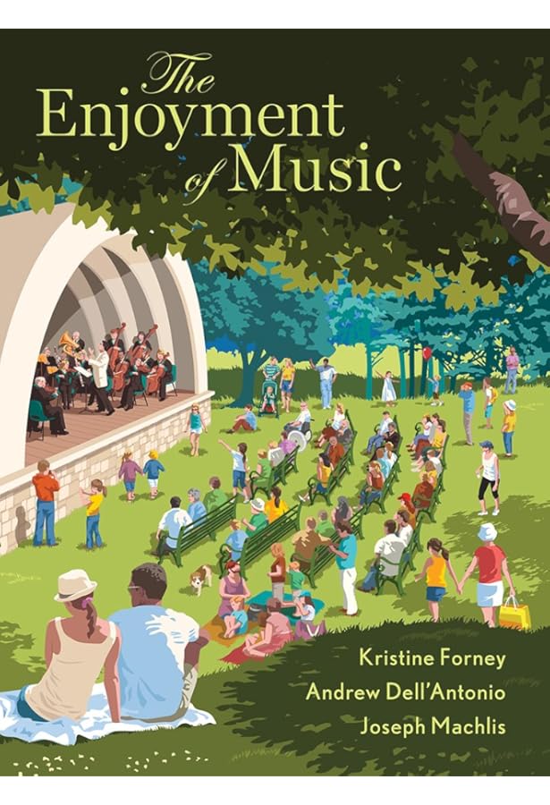 The Enjoyment of Music W/ access card present unused Kristine
