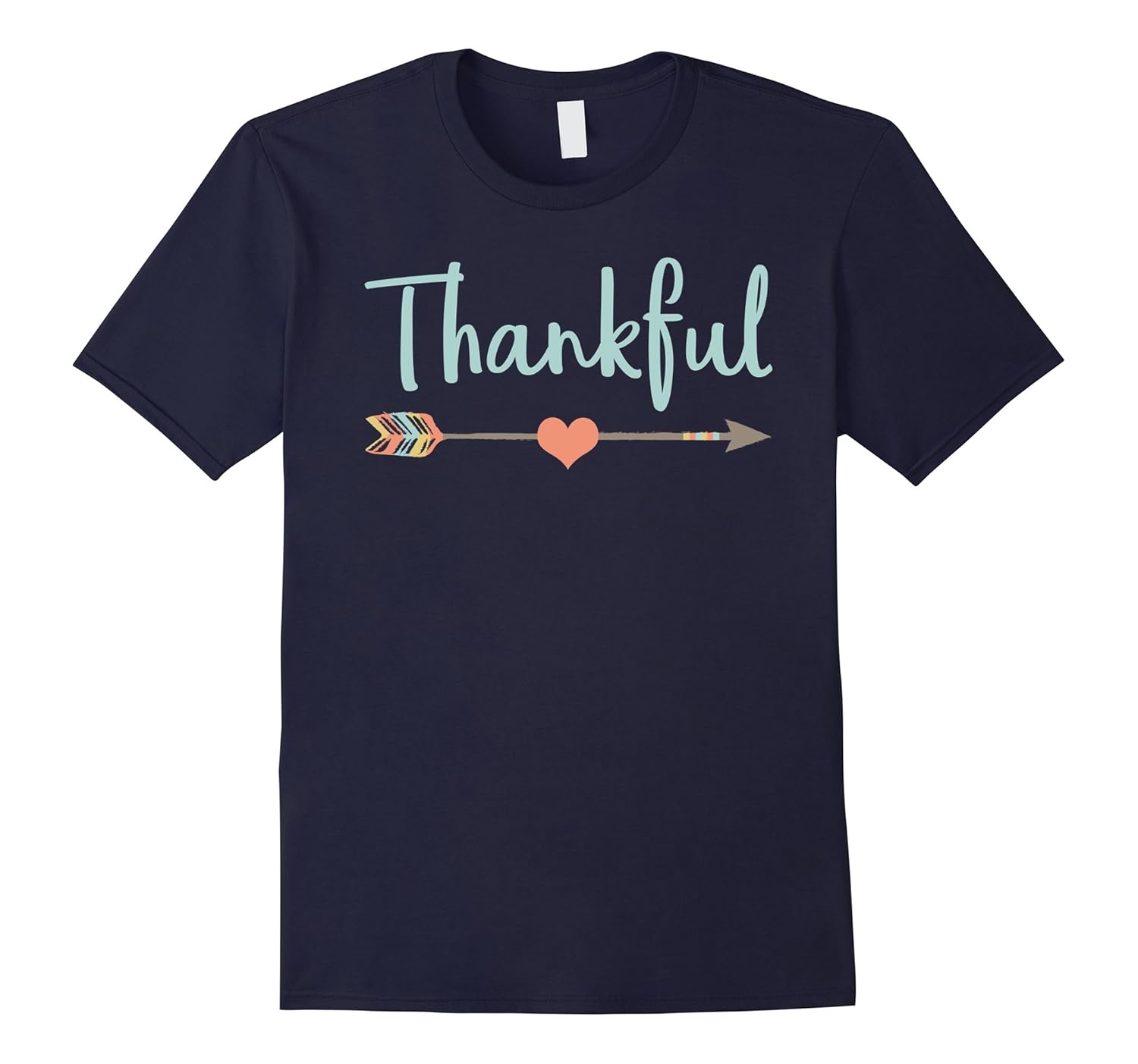 Arrow Heart Thankful Shirt Thanksgiving Holiday Shirt-ANZ