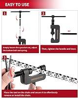 DAYUAN 13-Piece Motorcycle Chain Breaker Set Chain Cutter Riveter Kit view 4