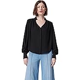 DEE OCLEPPO Womens Jane Long Sleeve Button Front Blouse Standard