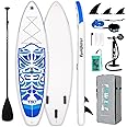 FunWater Inflatable Ultra-Light Stand Up Paddle Board for All Skill Levels with Premium SUP Paddleboard Accessories,Non-Slip Comfort Deck for Youth & Adults